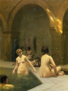 The Bathers by Jean Leon Gerome