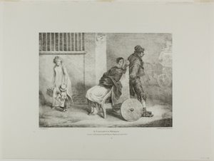 A Paralytic Woman, plate 9 from Various Subjects Drawn from Life and on Stone (The English Suite)