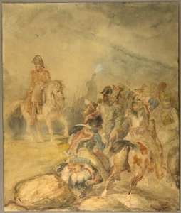 General of the First Empire Giving his Cavalry Orders to Charge