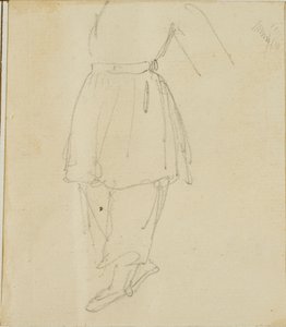 Lower Part of a Figure in Working Clothes