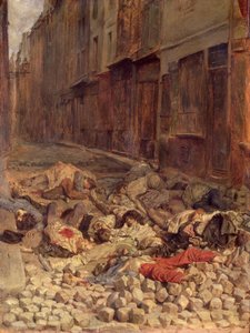 Barricade in the Rue de la Mortellerie, June 1848 (Memory of Civil War)