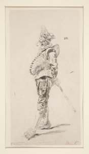 Polichinelle by Jean Louis Ernest Meissonier