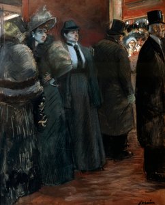 A Theatre Foyer, Late 19th or Early 20th Century