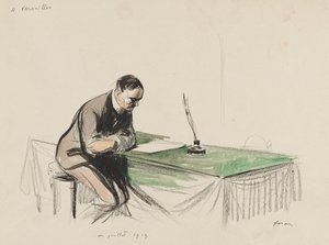 At Versailles, July 1919 by Jean Louis Forain