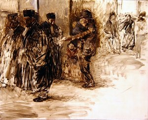 At the Court by Jean Louis Forain