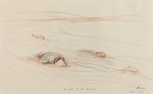 By the Marne by Jean Louis Forain