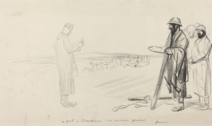At the Front of Champagne - The Last Prayers by Jean Louis Forain