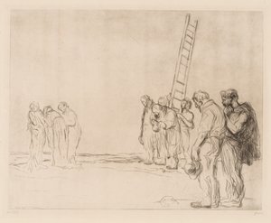 Calvary by Jean Louis Forain
