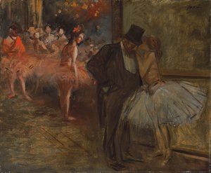Dancer and Abonne, at the Opera