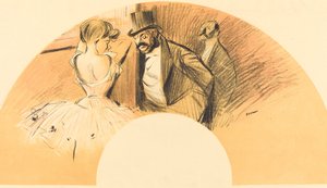 Fan by Jean Louis Forain