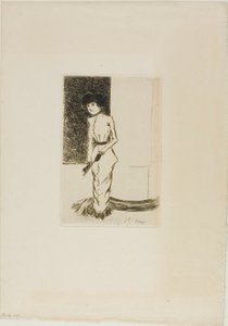 Frontispiece from Croquis Parisiens by Jean Louis Forain