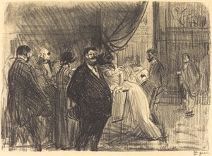 Gambling Room by Jean Louis Forain