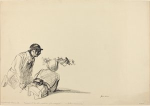 German Advance by Jean Louis Forain