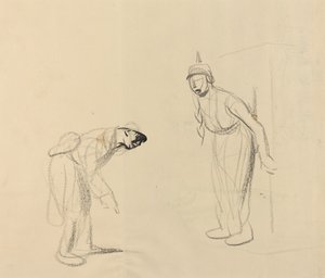 Hiding the "louis" by Jean Louis Forain