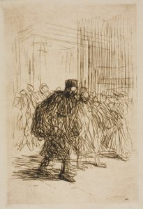 In the Corridors of the Court House by Jean Louis Forain