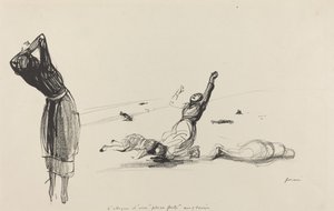 Attack on an English Stronghold by Jean Louis Forain
