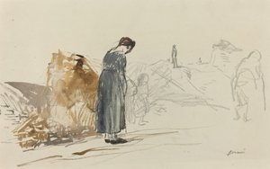 The Germans Have Left by Jean Louis Forain