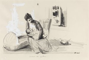 The Hour of the Gothas by Jean Louis Forain