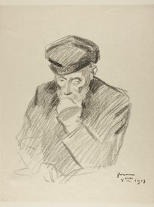 Portrait of Renoir, Fourth Plate by Jean Louis Forain