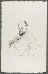 Portrait of Vollard, Seated by Jean Louis Forain