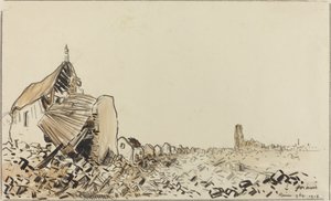 Reims, November 1918 by Jean Louis Forain