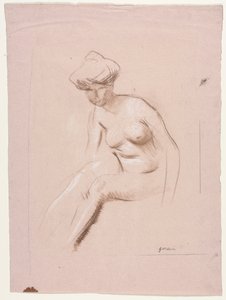 Seated Nude by Jean Louis Forain