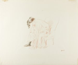 Seated Woman, Head in Right Hand