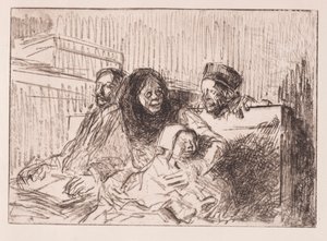 Witnesses at the Hearing by Jean Louis Forain