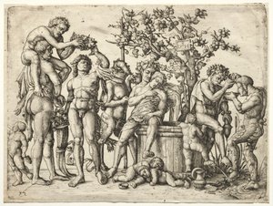 The Bacchanal by Jean Louis Forain