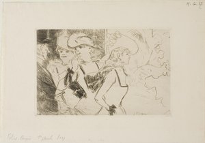 The Foiles-Bergère, First Plate by Jean Louis Forain