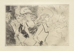 The Folies-Bergère by Jean Louis Forain