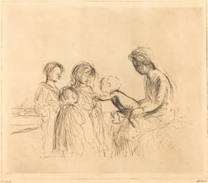 The Madonna and the Children by Jean Louis Forain