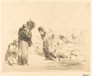 The Miracle before the Blessed Sacrament (fourth plate)