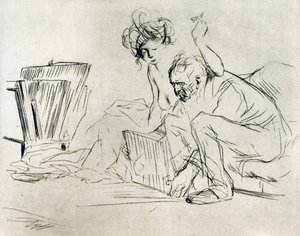 The Model at Rest, 1925