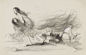 They Are Burning Everything - They Must Be About to Retreat by Jean Louis Forain