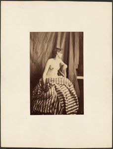 Nude Study by Jean Louis Marie Eugène Durieu
