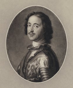 Peter The Great by Jean Marc (after) Nattier