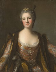 Marquise de Broglie (1718-1777), née Freiin von Besenval von Brunstatt, as Sultana by Jean Marc Nattier
