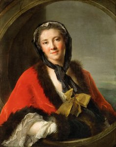 The Countess Tessin by Jean Marc Nattier