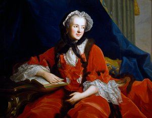 Portrait of Maria Leczinska by Jean Marc Nattier