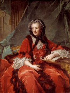 Portrait of Marie Lesczinska, Queen of France by Jean Marc Nattier