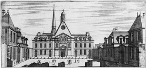 View of Hopital des Incurables