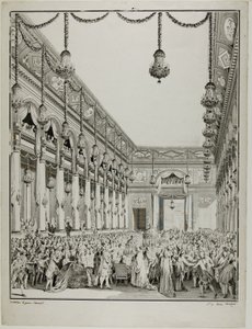 Royal Feast by Jean Michel Moreau