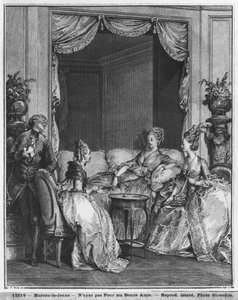 Have no fear my good friend, engraved by Isidore Stanislas Helman, 1776