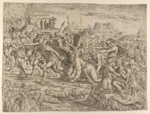 Carrying of the Cross, 1544 by Jean Mignon