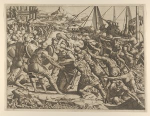 The Abduction of Helen by Jean Mignon