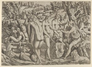 The Judgment of Paris by Jean Mignon