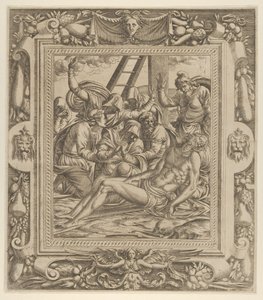 The Lamentation over Christ by Jean Mignon
