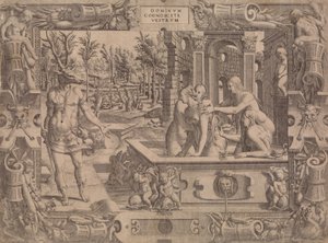The Metamorphosis of Acteon, 1535-1555 by Jean Mignon