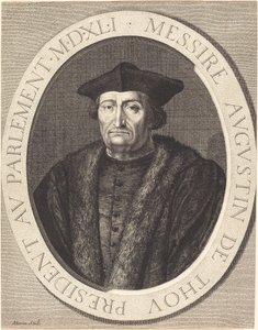Augustin de Thou by Jean Morin